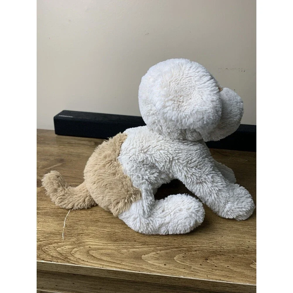 Bunnies by the Bay Skipit Tan and Cream Puppy Plush Stuffed Animal